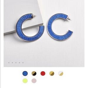 Mignonne Gavigan Fiona earrings, royal blue